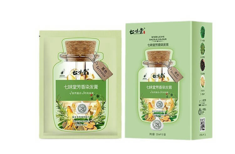 七味堂芳香染髮膏